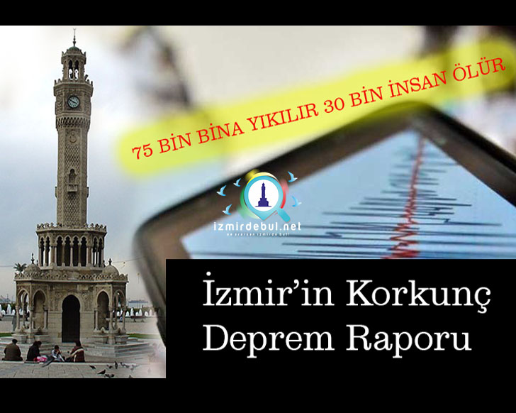İzmir’in Korkunç Deprem Raporu!
